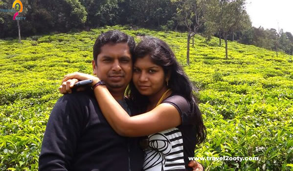 Babu & Priya Ooty honeymoon packages from Kerala