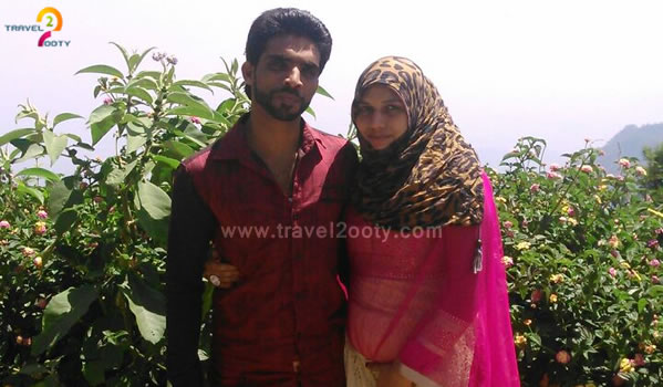 Mohammed Waheed & Asra Sultana, Ooty Honeymoon Packages from Hyderabad