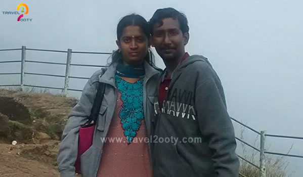 Nareshkumar & Meena, Ooty Tour Packages from Chennai, Old washermenpet 