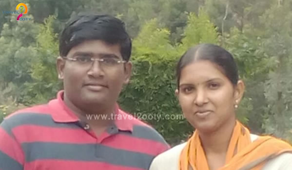 Sakthi & Aarthy   Ooty honeymoon tour packages from Vellore