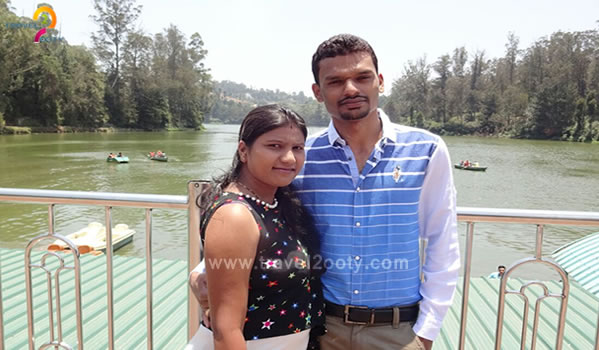 Ganesh & Pratibha   Ooty honeymoon packages from Pune