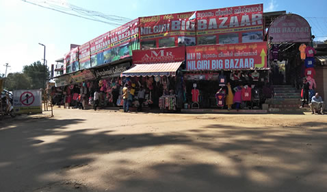 Shopping in commercial road