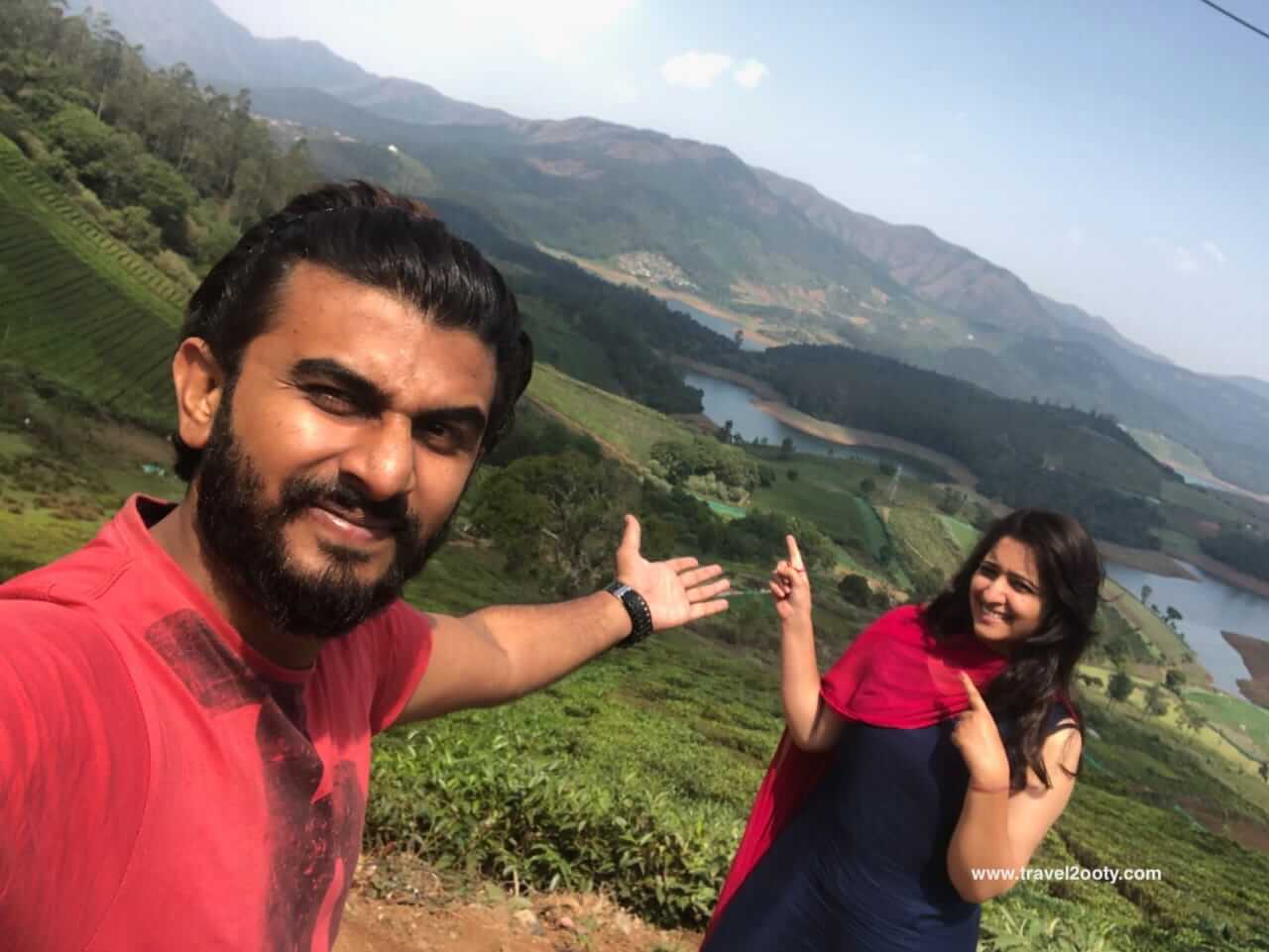 Evening valley View point