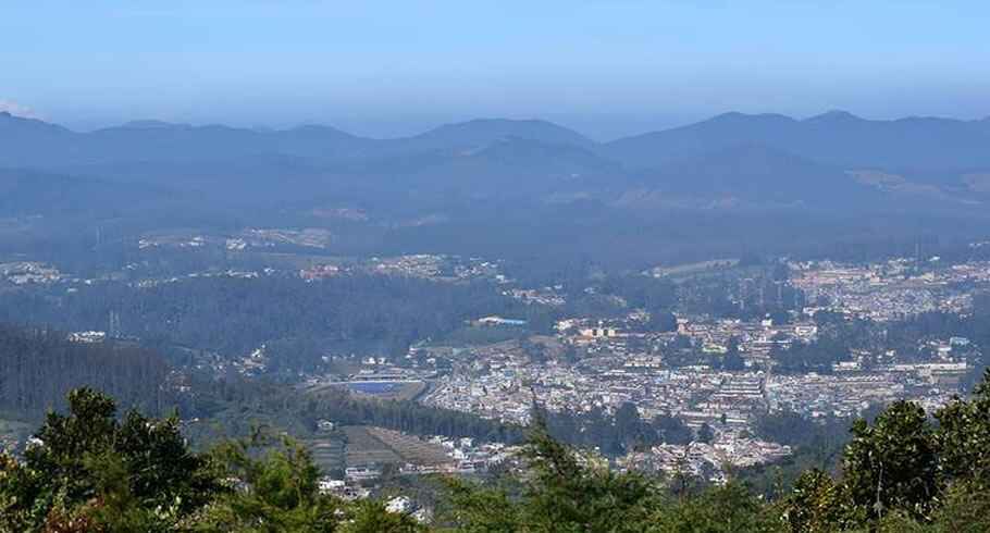 City View from Doddabetta Peak