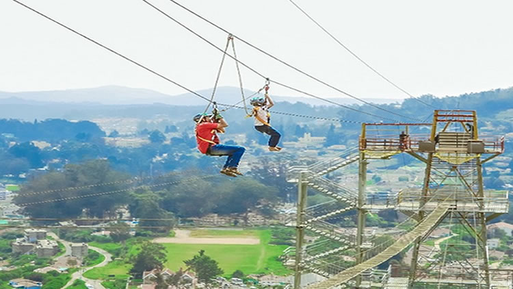 adventure sports zipling in ooty