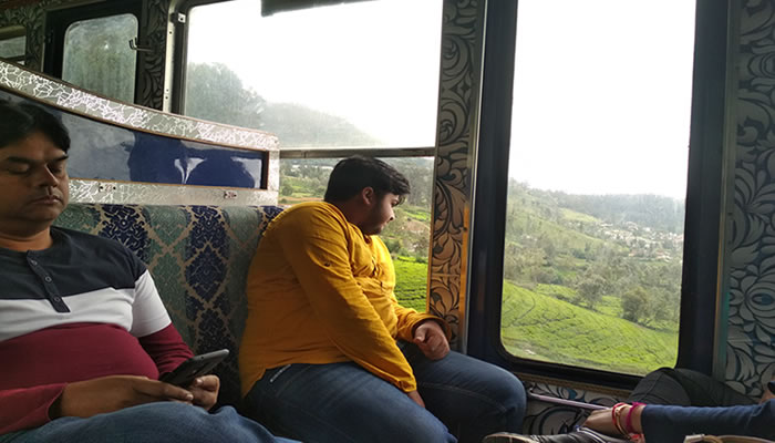 ooty train firstclass