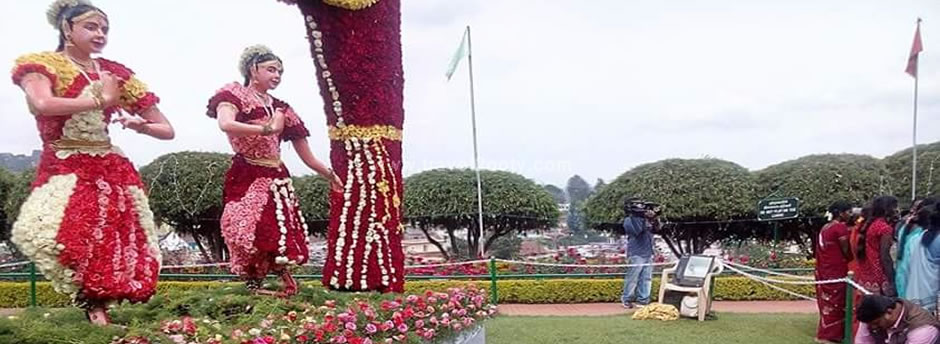 ooty places see rosegarden